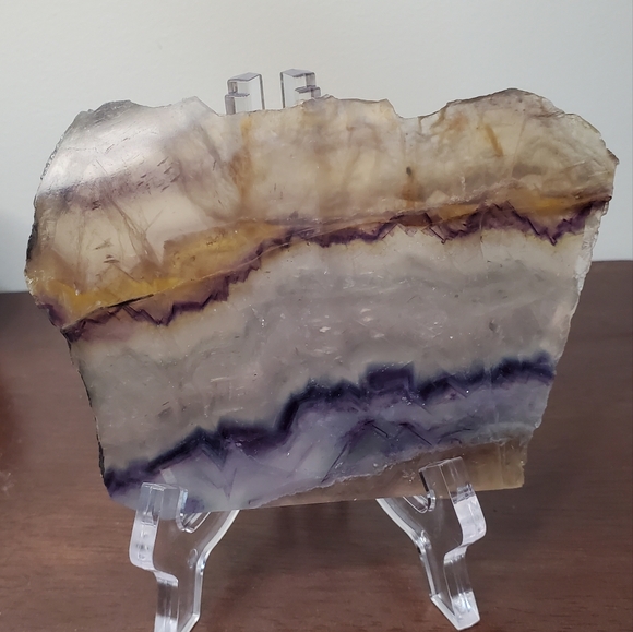 Fluorite Crystal Slab - Picture 3 of 13